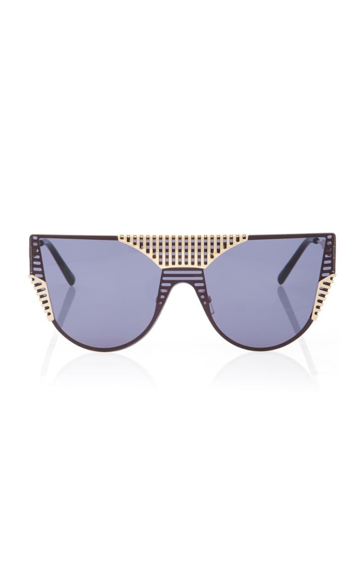 Oxydo Gold Shield Sunglasses