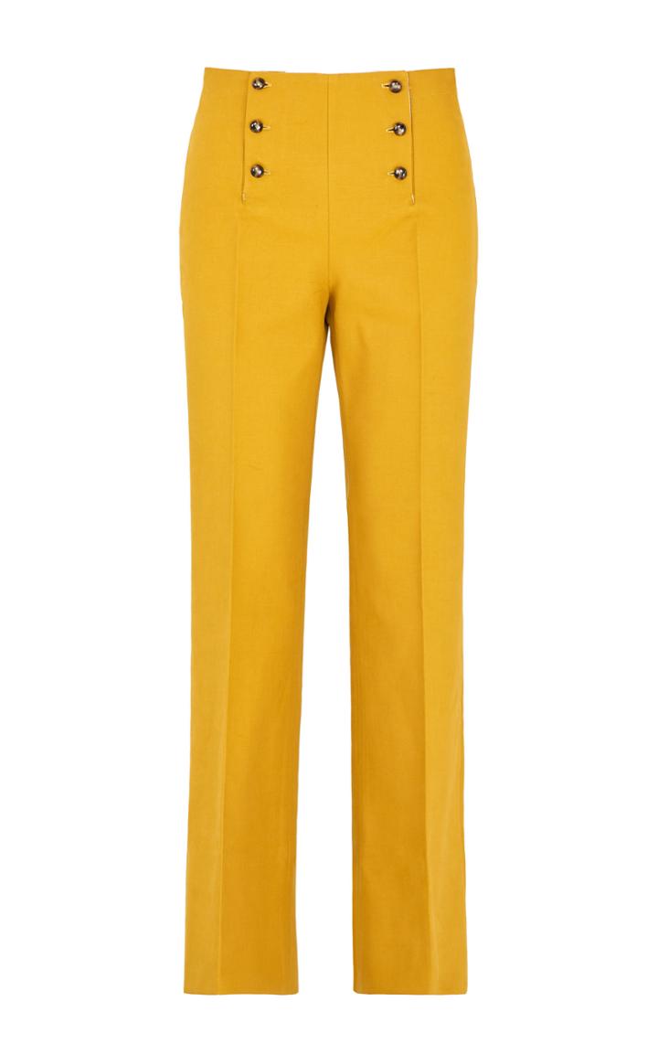 Moda Operandi Giuliva Heritage Collection The Sailor Cotton Straight-leg Pants