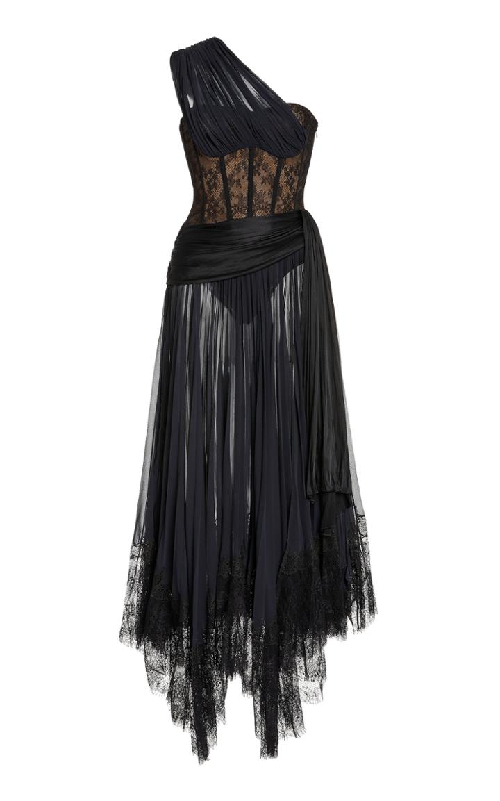 Moda Operandi Jonathan Simkhai Maude Lace Midi Dress