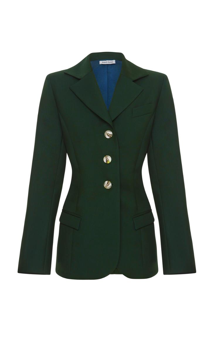 Moda Operandi Anna Quan Sofia Twill Blazer