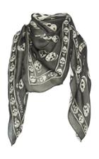 Moda Operandi Alexander Mcqueen Skull-print Silk-chiffon Scarf