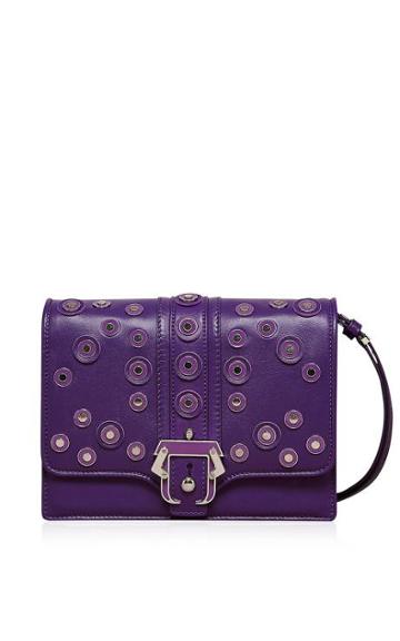 Paula Cademartori  Tatiana Detailed Shoulder Bag Purple