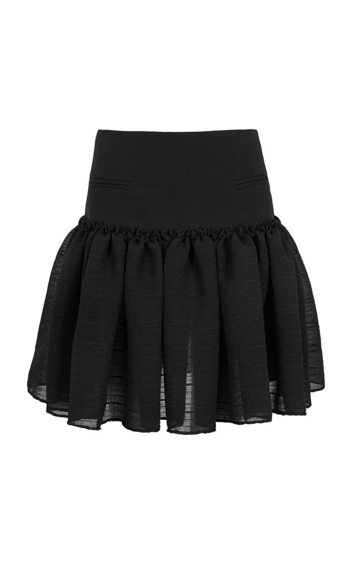 Christopher Esber Ruffled Peplum Mini Skirt