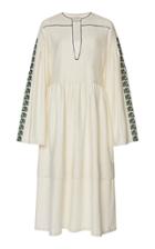 Zeus + Dione Astypalaia Embroidered Midi Dress