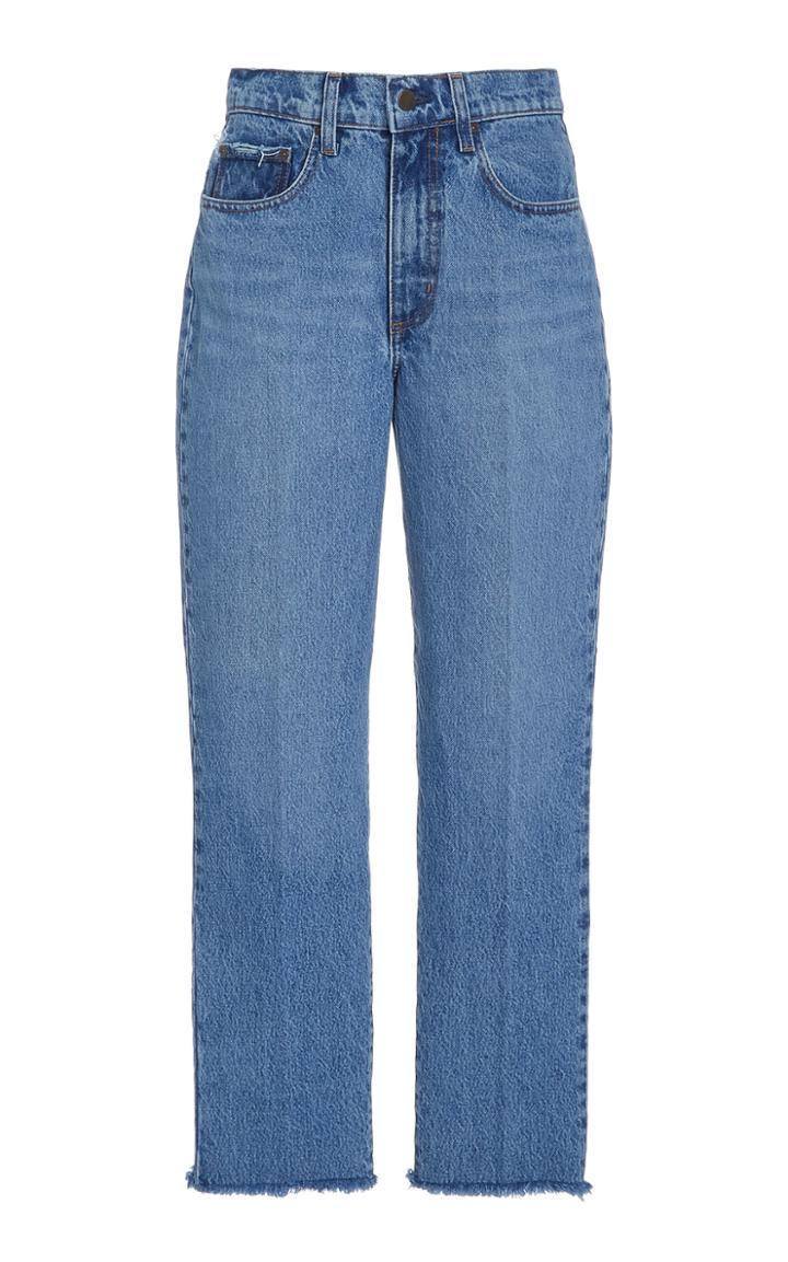 Nobody Denim Hutton Rigid High-rise Straight-leg Jean