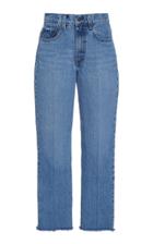 Nobody Denim Hutton Rigid High-rise Straight-leg Jean