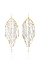 Lfrank Keishi Pearl Bead Feather Earrings