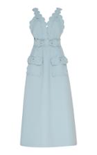 Elie Saab Scalloped Maxi Dress