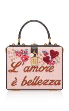 Dolce & Gabbana Embellished Leather Box Tote