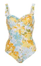 Faithfull The Brand Hilda Floral-print One-piece Swimsuit