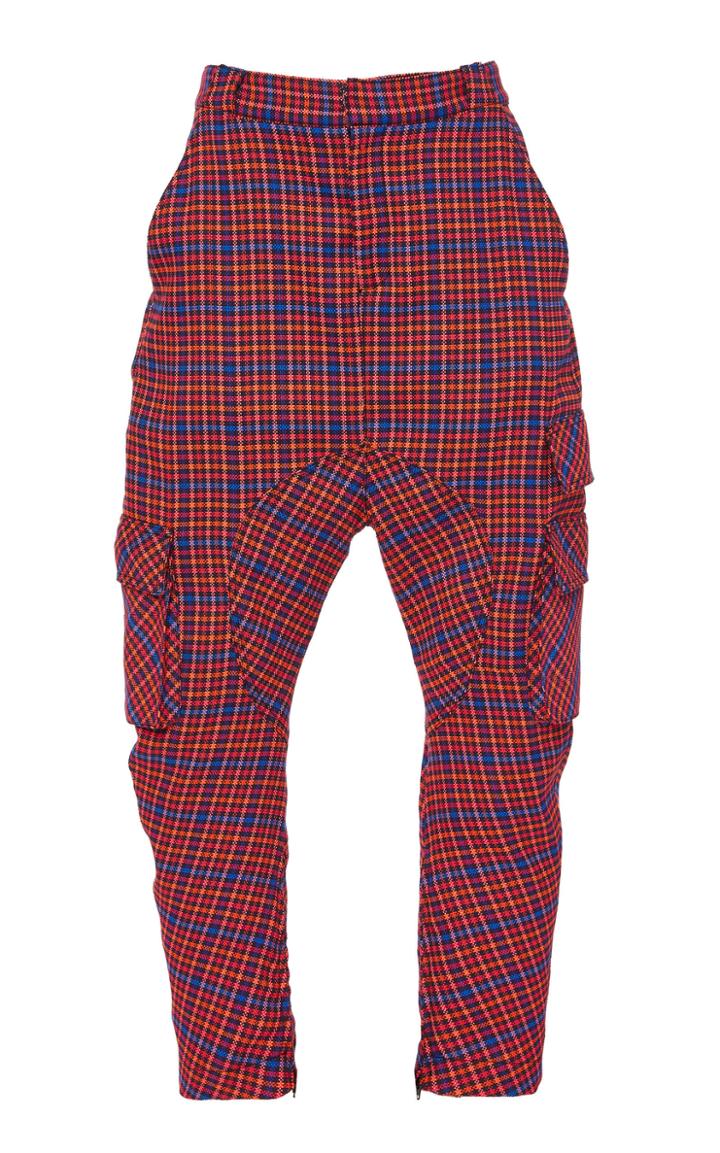Prabal Gurung Terai Dropped Seat Suiting Pants