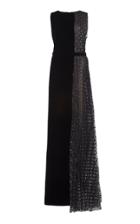 Ralph & Russo Velvet Maxi Dress