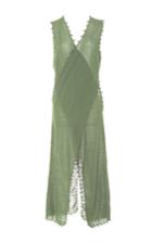 Caravana Tulum Xaman Ek Slit Front Knot Dress