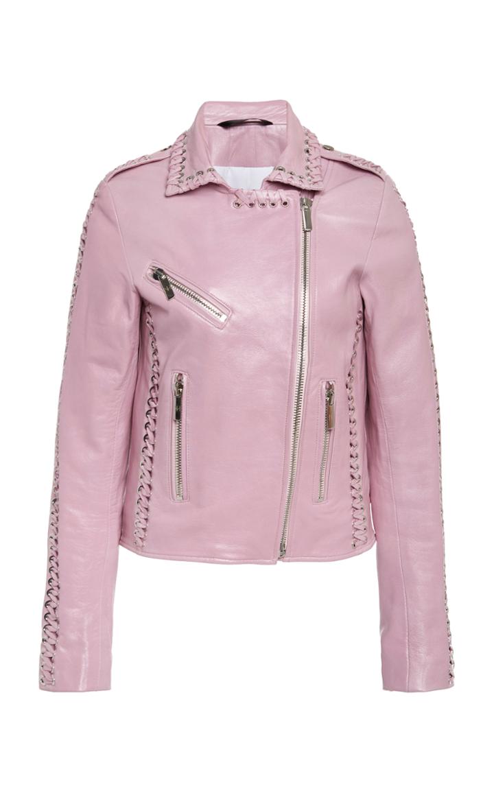 Nour Hammour Vinyl Lambskin Jacket