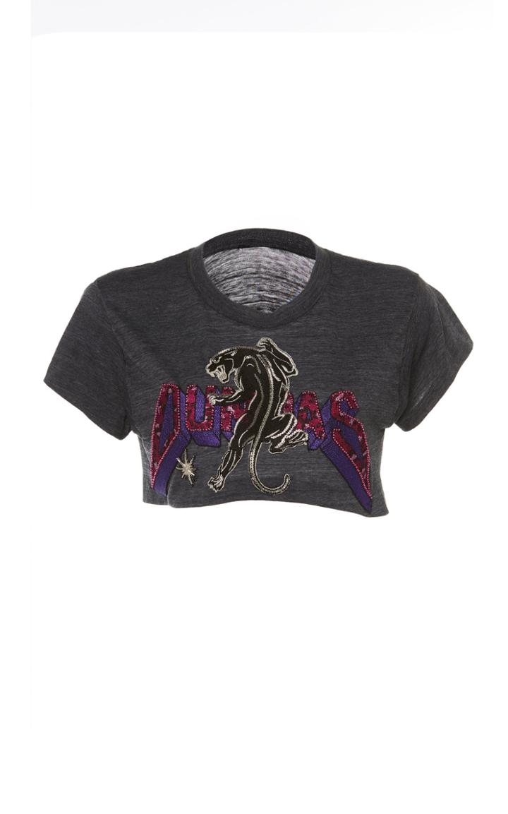 Dundas Cotton Jersey Crop Top