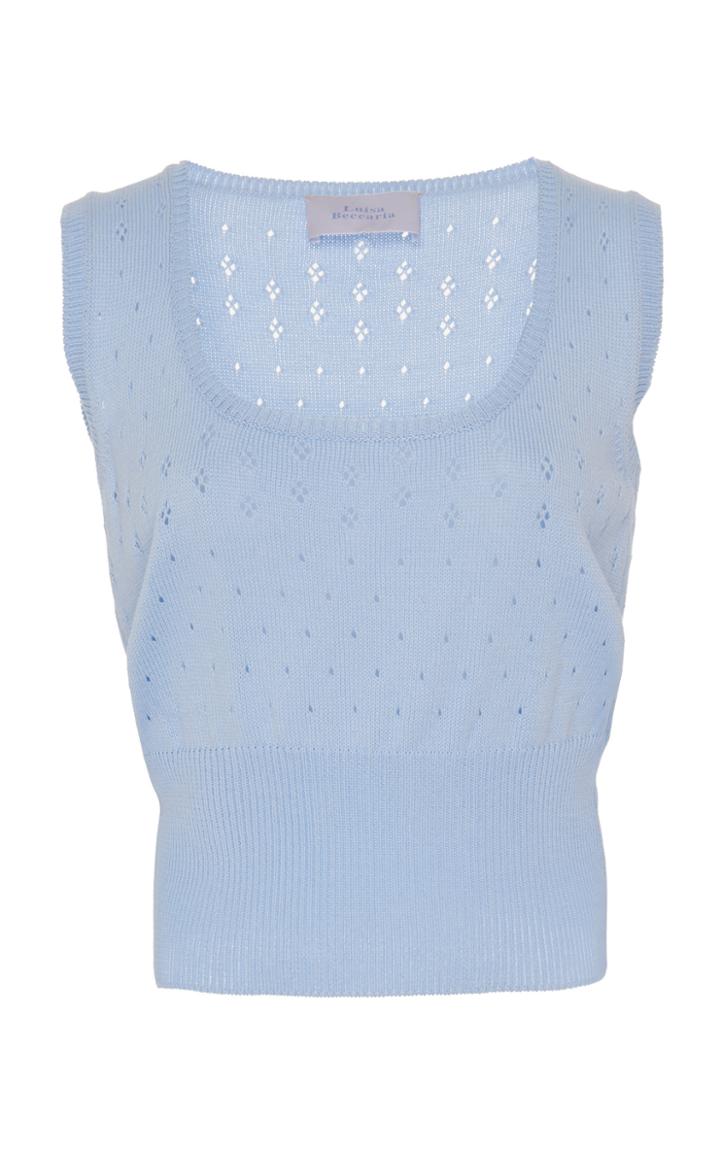 Luisa Beccaria Knit Tank