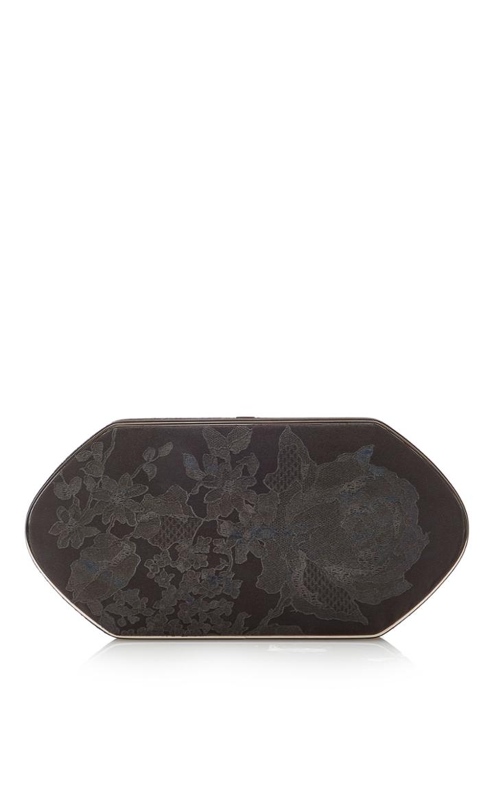 Hunting Season Floral Brocade Compact Clutch
