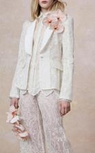 Marchesa Eyelet Jacket