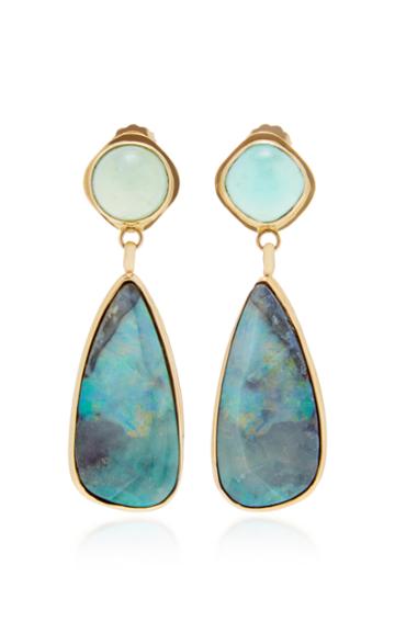 Katey Walker 18k Yellow Gold Drop Earrings