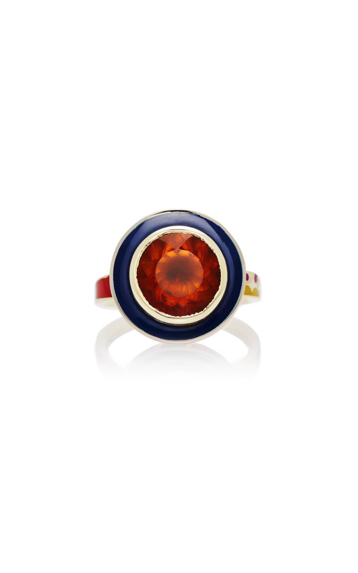 Alice Cicolini Memphis Round Citrine Ring