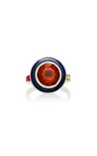 Alice Cicolini Memphis Round Citrine Ring