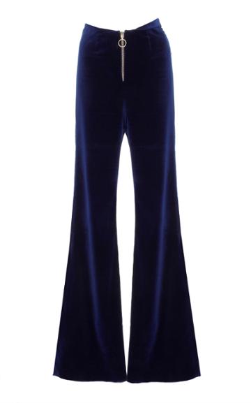 Maison Di Prima Nancy Flared Velvet Pant