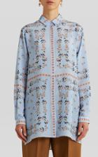 Moda Operandi Etro Oversized Floral Silk Shirt