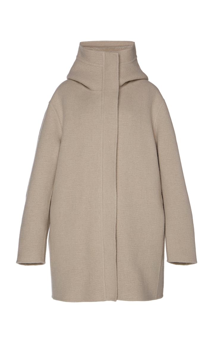 Agnona Shearling-trimmed Cashmere Parka