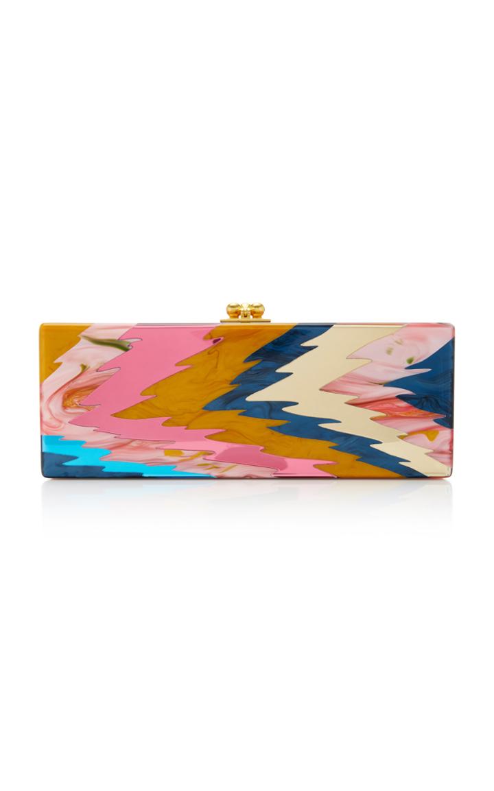 Edie Parker M'o Exclusive Flavia Acrylic Clutch