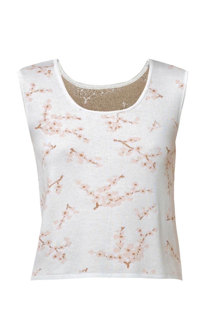Moda Operandi Naya Rea Alla Jacquard Knitted Vest