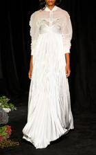 Moda Operandi Danielle Frankel Seinna Tulle Pleated Cropped Bomber Size: Xs