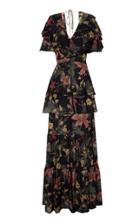 Moda Operandi Andres Otalora Othar Ruffled Silk Maxi Dress