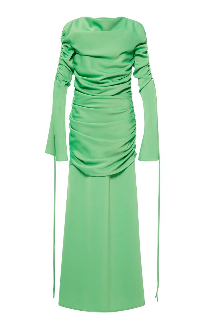 Ellery Unforgiven Ruched Maxi Dress