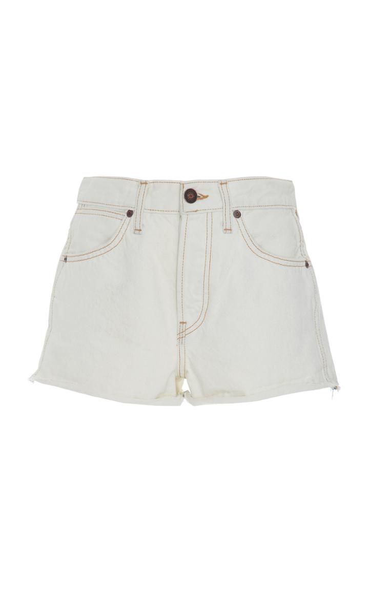 Re/done Western Denim Shorts Size: 25