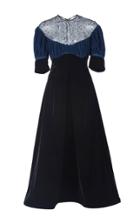 Emilia Wickstead Kirsten Velvet Dress