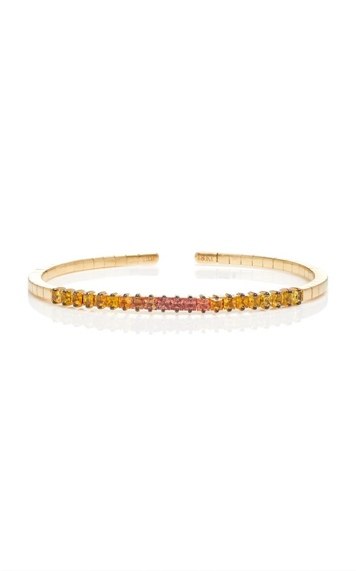 Suzanne Kalan Orange Sapphire Bracelet