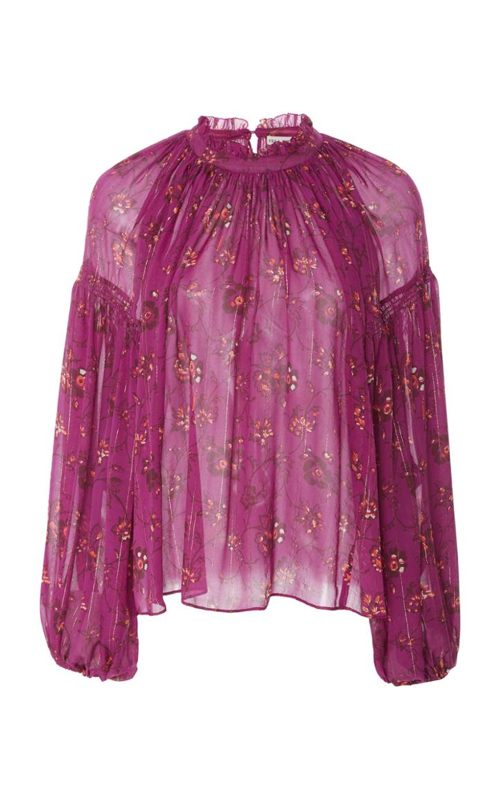 Ulla Johnson Arnoux Silk-blend Blouse