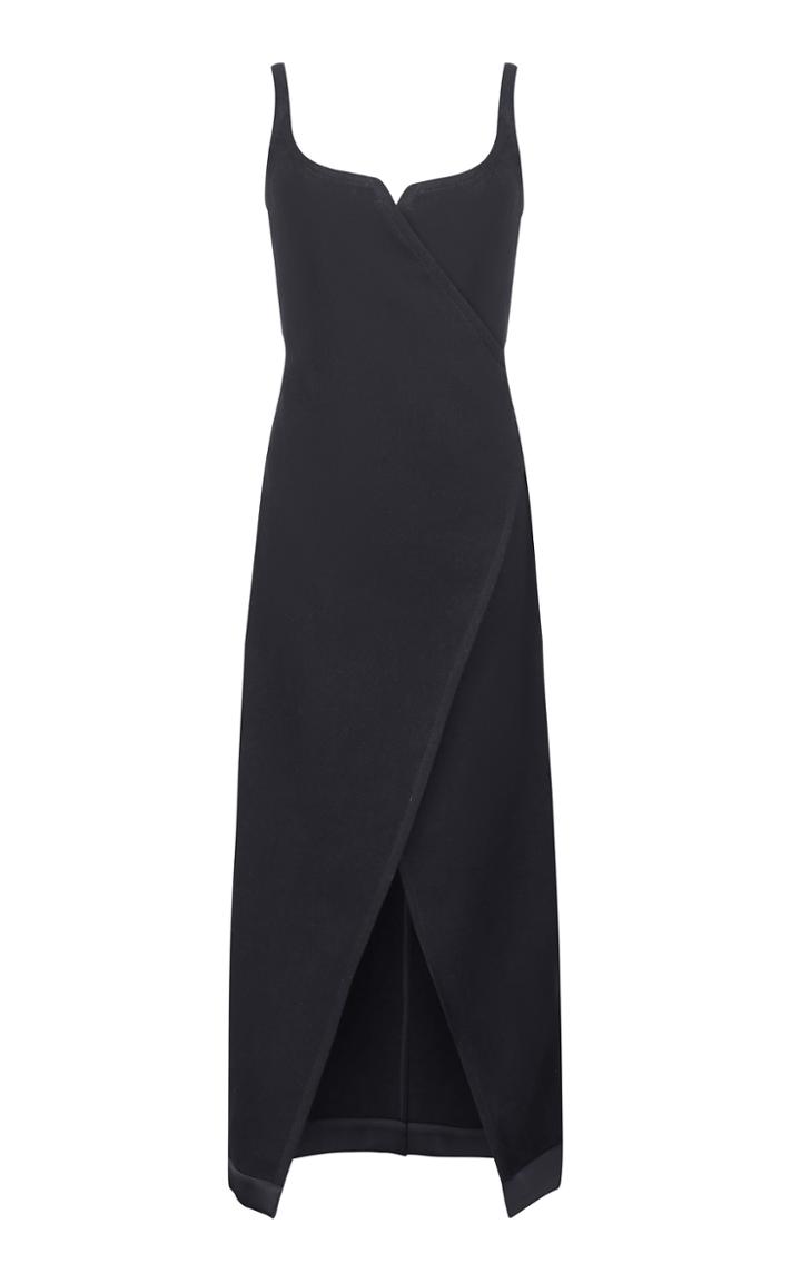 Moda Operandi Bevza Transformer Striped Wool Dress