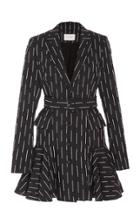 Alexis Kaedan Button-front Printed Mini Blazer Dress