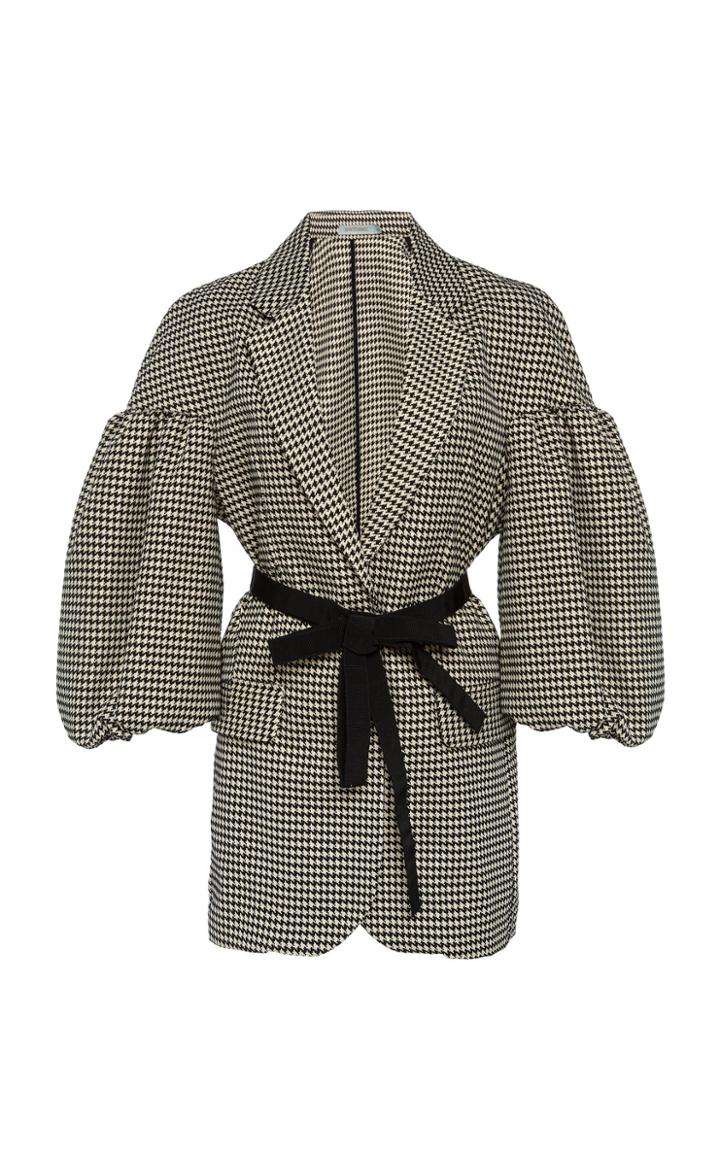 Silvia Tcherassi Benny Puff Sleeve Blazer