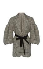 Silvia Tcherassi Benny Puff Sleeve Blazer