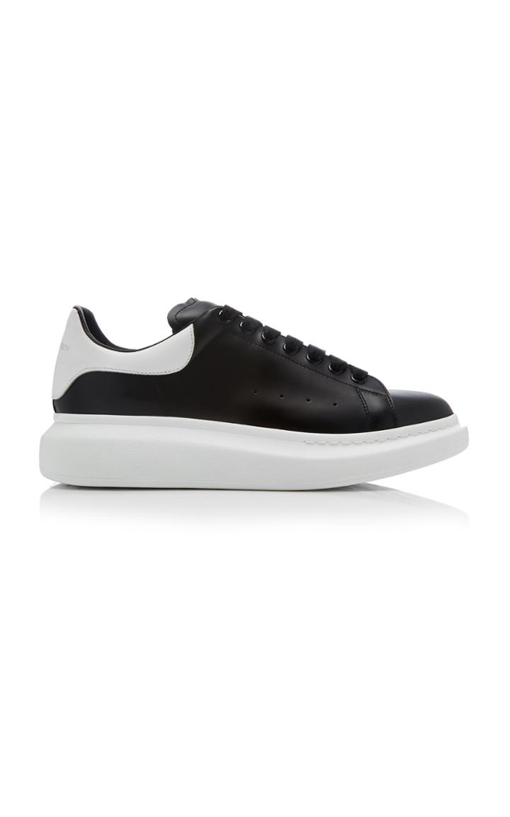 Alexander Mcqueen Leather Low-top Sneakers Size: 39.5