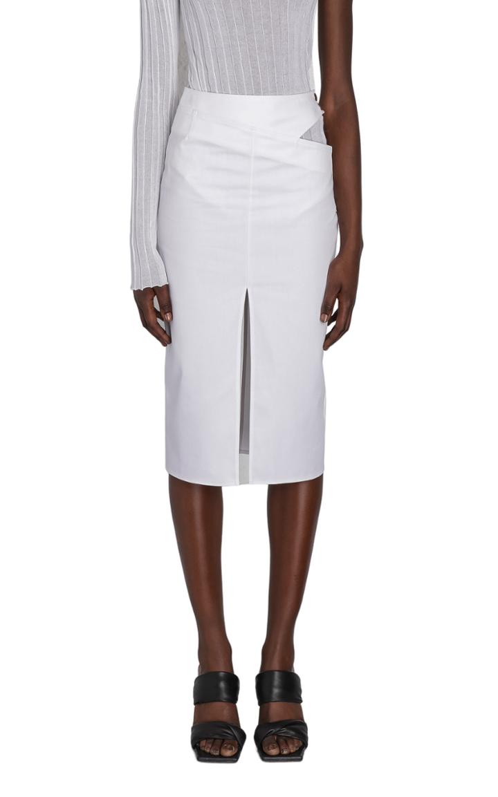 Moda Operandi Boyarovskaya Tongs Side-slit Midi Skirt
