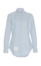 Thom Browne Point Collar Cotton Oxford Button-down Shirt