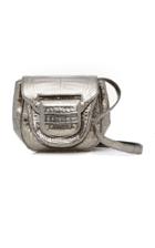 Nancy Gonzalez Metallic Crocodile Crossbody