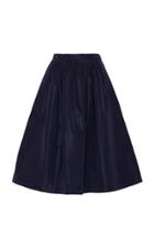 Ralph Lauren Emilia Faille A-line Skirt
