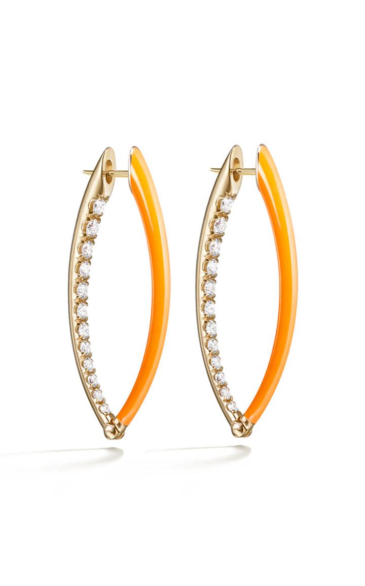 Moda Operandi Melissa Kaye Medium Cristina Earrings