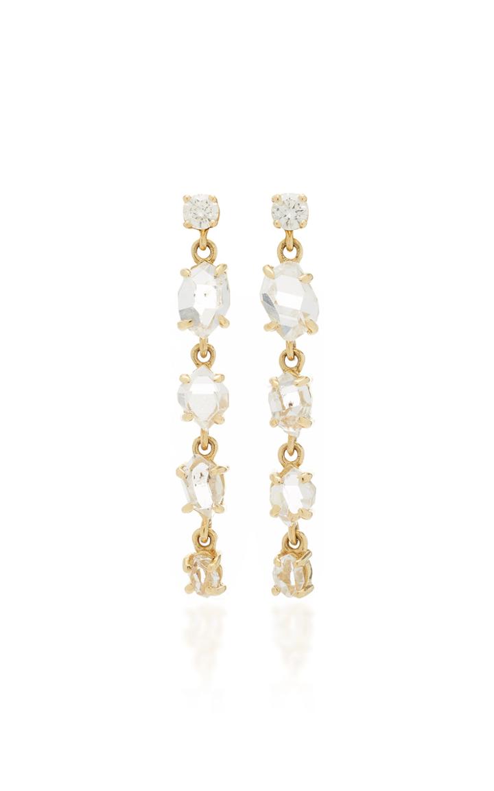 Ark Herkimer 18k Gold Diamond Earrings