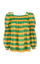 La Doublej Peasant Long Sleeved Top