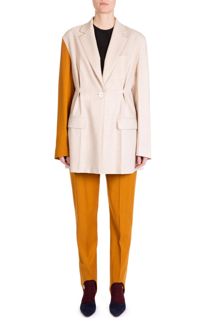 Moda Operandi Roksanda Leonie Contrast Sleeve Jacket
